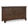 827-AB Antique Brown Double Dresser - Cheyenne-2