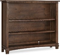 829-AB Antique Brown Bookcase - Santa Fe and Cheyenne-3
