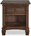830-AB Antique Brown 1-Drawer Nightstand - Santa Fe-1