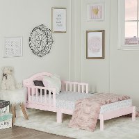 Blush Pink Toddler Bed - Sydney
