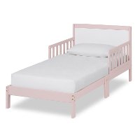 Pink and White Toddler Bed - Brookside-2