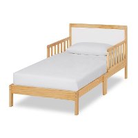 Natural/ White Toddler Bed - Brookside-2