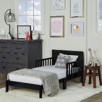 Black Toddler Bed - Brookside-2