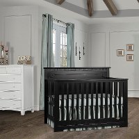 Black 5-in-1 Convertible Crib - Morgan-4