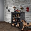 864-WG Weathered Gray Bookcase - Madison