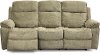 Stone Brown Reclining Sofa - Castaway