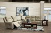 Stone Brown Reclining Sofa - Castaway-3