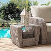 C07231-WH Outdoor Wicker Side Table - St Augustine-2