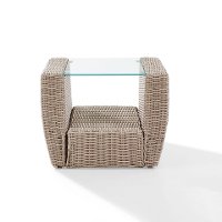 C07231-WH Outdoor Wicker Side Table - St Augustine-4