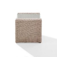 C07231-WH Outdoor Wicker Side Table - St Augustine-6