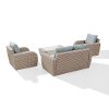 K070132WH-MI 4 Piece Outdoor Wicker Patio Set - St Augustine-6