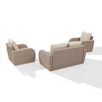 KO70134WH-OL 3 Piece Outdoor Wicker Patio Set - St Augustine-4