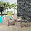 KO70135WH-OL 3 Piece Outdoor Wicker Patio Set - St Sugustine