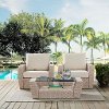 K070135WH-OL 3 Piece Outdoor Wicker Patio Set - St Sugustine-2