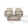 K070135WH-OL 3 Piece Outdoor Wicker Patio Set - St Sugustine-5