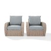 K070136WH-MI 2 Piece Outdoor Wicker Chair Set - St Augustine-3