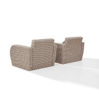 KO70136WH-MI 2 Piece Outdoor Wicker Chair Set - St Augustine-6