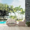 KO70137WH-OL 3 Piece Outdoor Wicker Patio Set - St Augustine