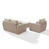 KO70137WH-OL 3 Piece Outdoor Wicker Patio Set - St Augustine-5