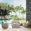 K070138WH-OL 5 Piece Outdoor Wicker Patio Set - St Augustine-1