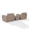 K070139WH-OL 3 Piece Outdoor Wicker Patio Set - St Sugustine-7
