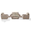 K070140WH-OL 6 Piece Outdoor Wicker Patio Set - St Augustine-5