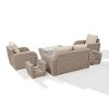 K070140WH-OL 6 Piece Outdoor Wicker Patio Set - St Augustine-6