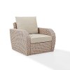 K070141WH-OL Outdoor Wicker Arm Chair with Oatmeal Cushions - St Augustine-2