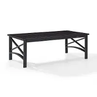 CO6207-BZ Oiled Bronze Outdoor Patio Coffee Table - Kaplan