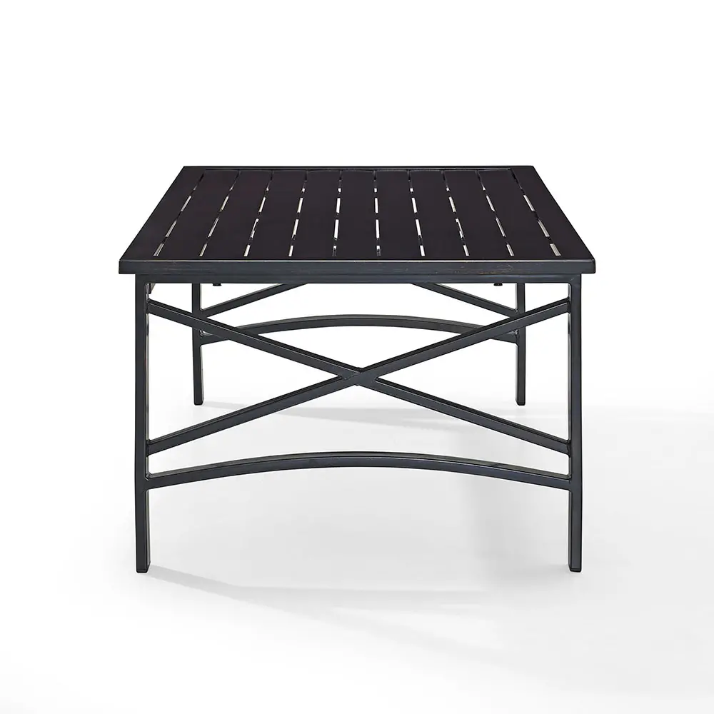 CO6207-BZ Oiled Bronze Outdoor Patio Coffee Table - Kaplan-4