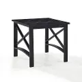 CO6208-BZ Kaplan Black Patio Side Table