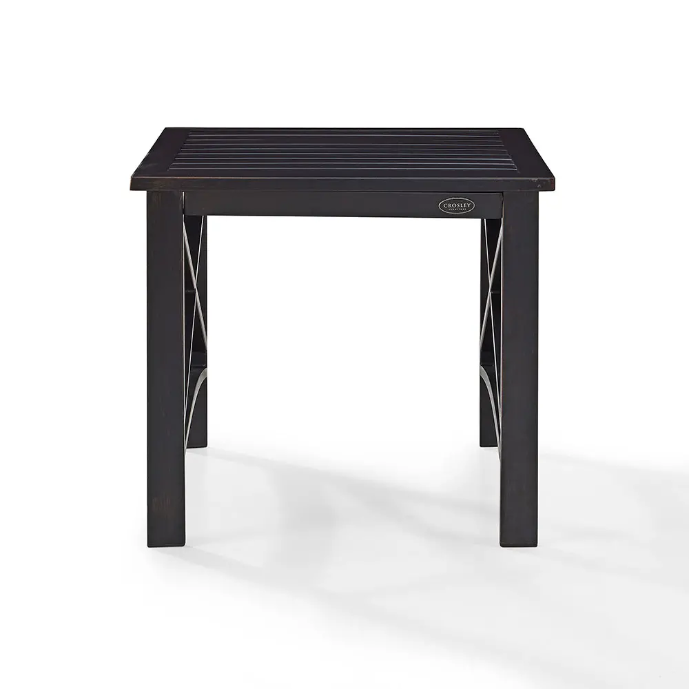 CO6208-BZ Oiled Bronze Outdoor Patio Side Table - Kaplan-3