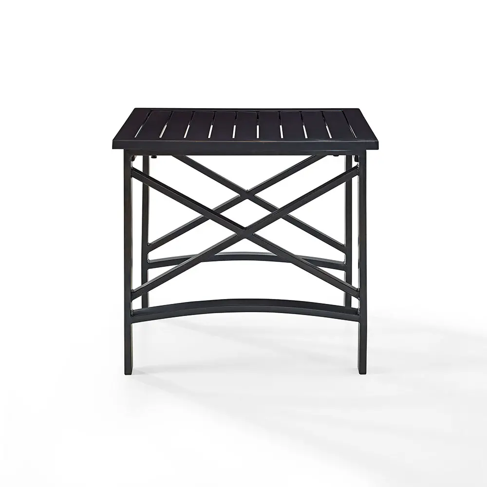 CO6208-BZ Oiled Bronze Outdoor Patio Side Table - Kaplan-4