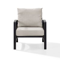 KO60007BZ-OL Oiled Bronze Outdoor Patio Arm Chair - Kaplan-3