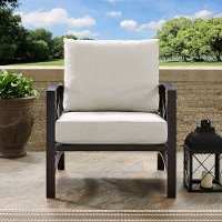 KO60007BZ-OL Oiled Bronze Outdoor Patio Arm Chair - Kaplan-7