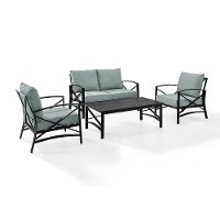KO60009BZ-MI Mist Gray 4 Piece Outdoor Patio Furniture Set - Kaplan-3