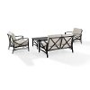 KO60009BZ-OL 4 Piece Cream Outdoor Patio Seating Set - Kaplan-5