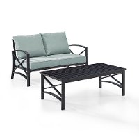 KO60010BZ-MI Mist Gray 2 Piece Outdoor Patio Furniture Set - Kaplan-1