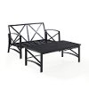 KO60010BZ-OL 2 Piece Cream Outdoor Patio Seating Set - Kaplan-4