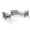 KO60011BZ-MI 3 Piece Mist Gray Outdoor Patio Seating Set - Kaplan-3