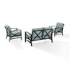 KO60011BZ-MI 3 Piece Mist Gray Outdoor Patio Seating Set - Kaplan-4