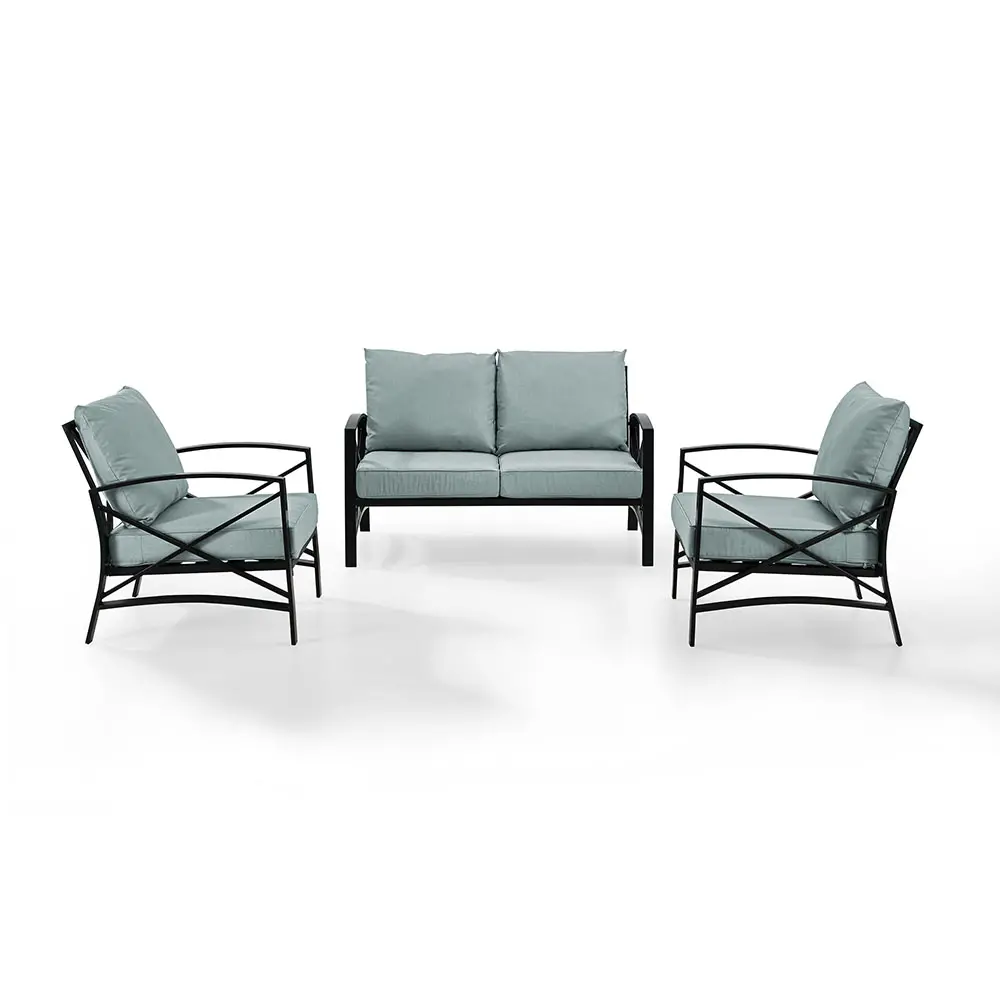 KO60011BZ-MI Mist Gray 3 Piece Outdoor Patio Furniture Set - Kaplan-1