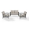 KO60011BZ-OL Cream 3 Piece Outdoor Patio Furniture Set - Kaplan-3