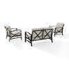 KO60011BZ-OL Cream 3 Piece Outdoor Patio Furniture Set - Kaplan-4