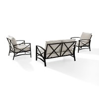 KO60011BZ-OL Cream 3 Piece Outdoor Patio Furniture Set - Kaplan-4