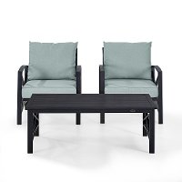 KO60012BZ-MI Mist Gray 3 Piece Outdoor Patio Furniture Set - Kaplan-3