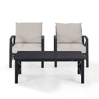 KO60012BZ-OL Cream 3 Piece Outdoor Patio Furniture Set - Kaplan-3