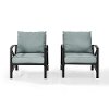 KO60013BZ-MI Set of 2 Oiled Bronze Outdoor Patio Arm Chairs - Kaplan-3