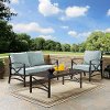 KO60014BZ-MI 3 Piece Mist Gray Outdoor Patio Seating Set - Kaplan-2