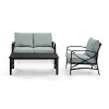 KO60014BZ-MI 3 Piece Mist Gray Outdoor Patio Seating Set - Kaplan-3